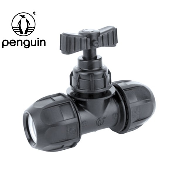 Pieces Smart Series Penguin PP STOP TAP Cork HDPE POLY FITTINGS PP COMPRESSION VALVE MM