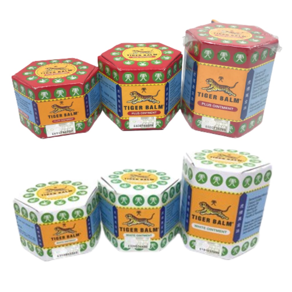 TIGER BALM PLUS OINTMENT OR TIGER BALM WHITE OINTMENT 10G/19G/30G