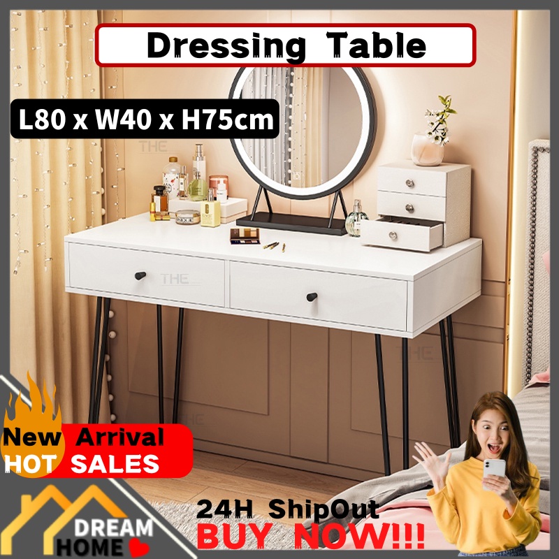 Dream Home Nordic Makeup Table Ikea Dressing Table Simple Modern Meja