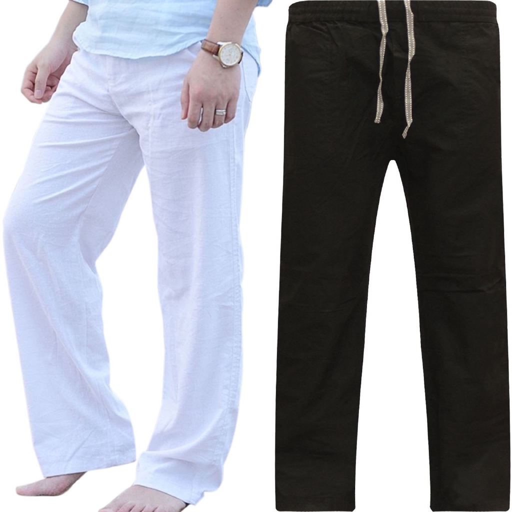 beach drawstring pants