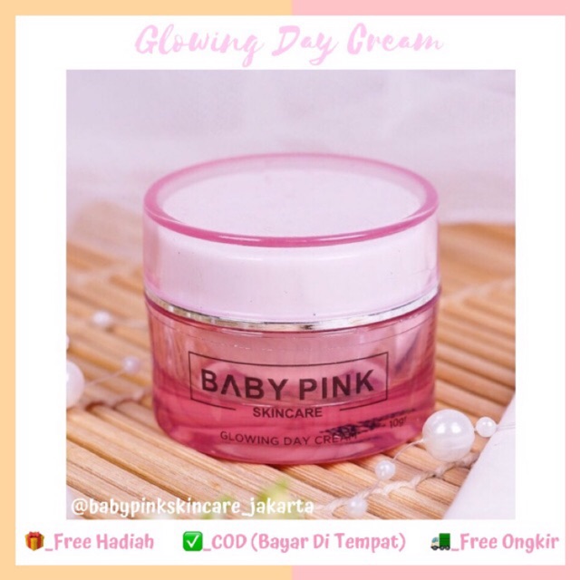 pink glowing cream