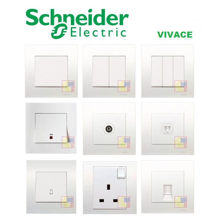 SCHNEIDER VIVACE SERIES | Shopee Malaysia