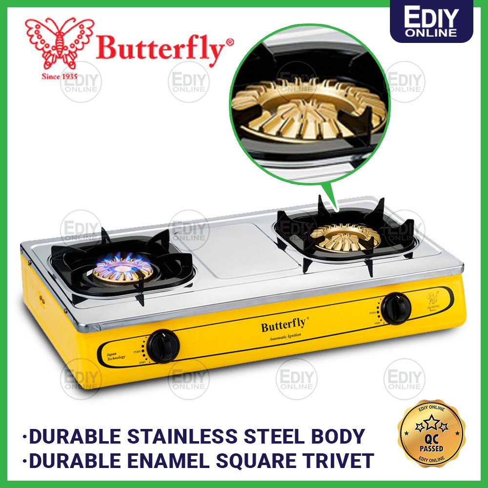 Butterfly Gas Stove Cooker T923B T923B BGC923 Dapur Gas _1701005