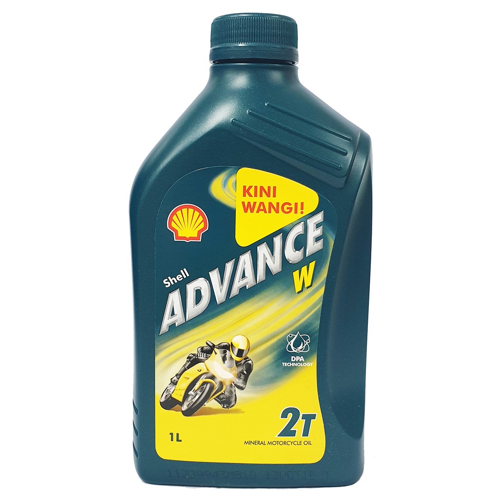 Shell Advance W 2T Oil 1 Litre (100% Original) | Shopee Malaysia