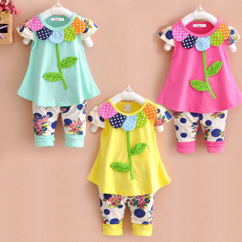 newborns-baby-clothes-2020-summer-baby-girls-clothes-set-petals-t-shirt