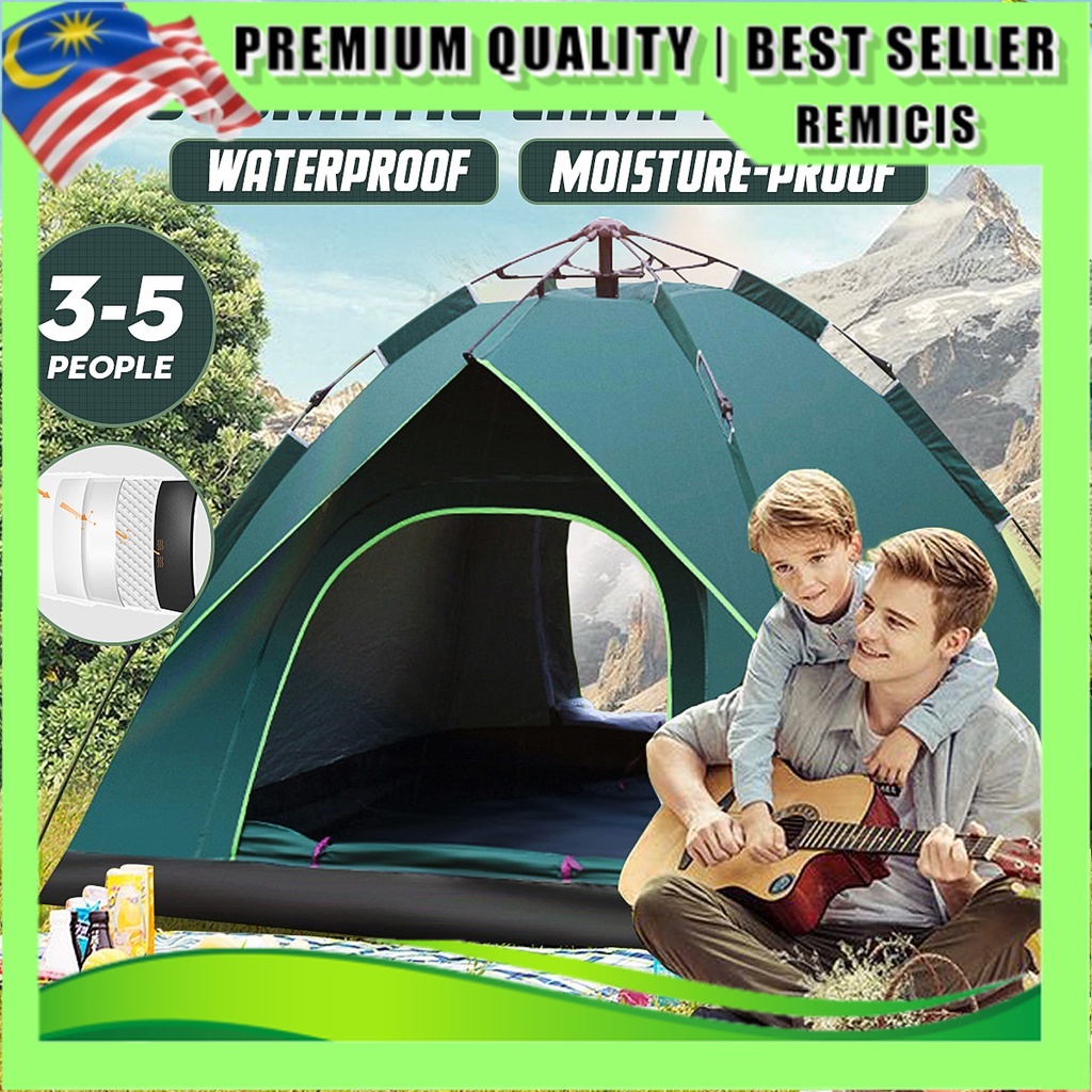 35 People Large Tent Quick Setup Family Tent Outdoor Waterproof UV