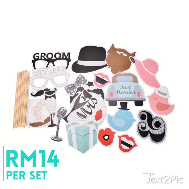 photo booth props malaysia