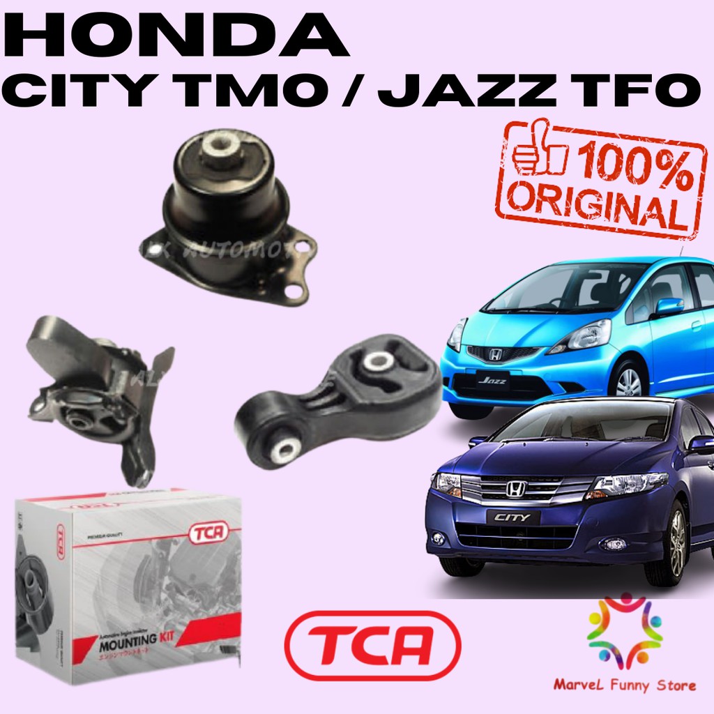 HONDA CITY TMO JAZZ TFO 100% ORIGINAL TCA TRT ENGINE MOUNTING 