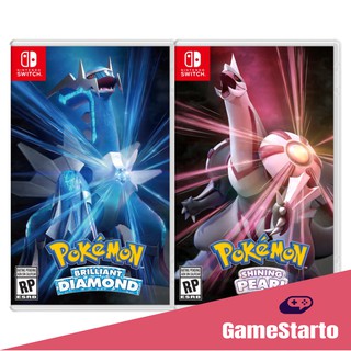 NS Nintendo Switch Pokemon Brilliant Diamond & Pokemon Shining Pearl (US)(ENG/CHI)
