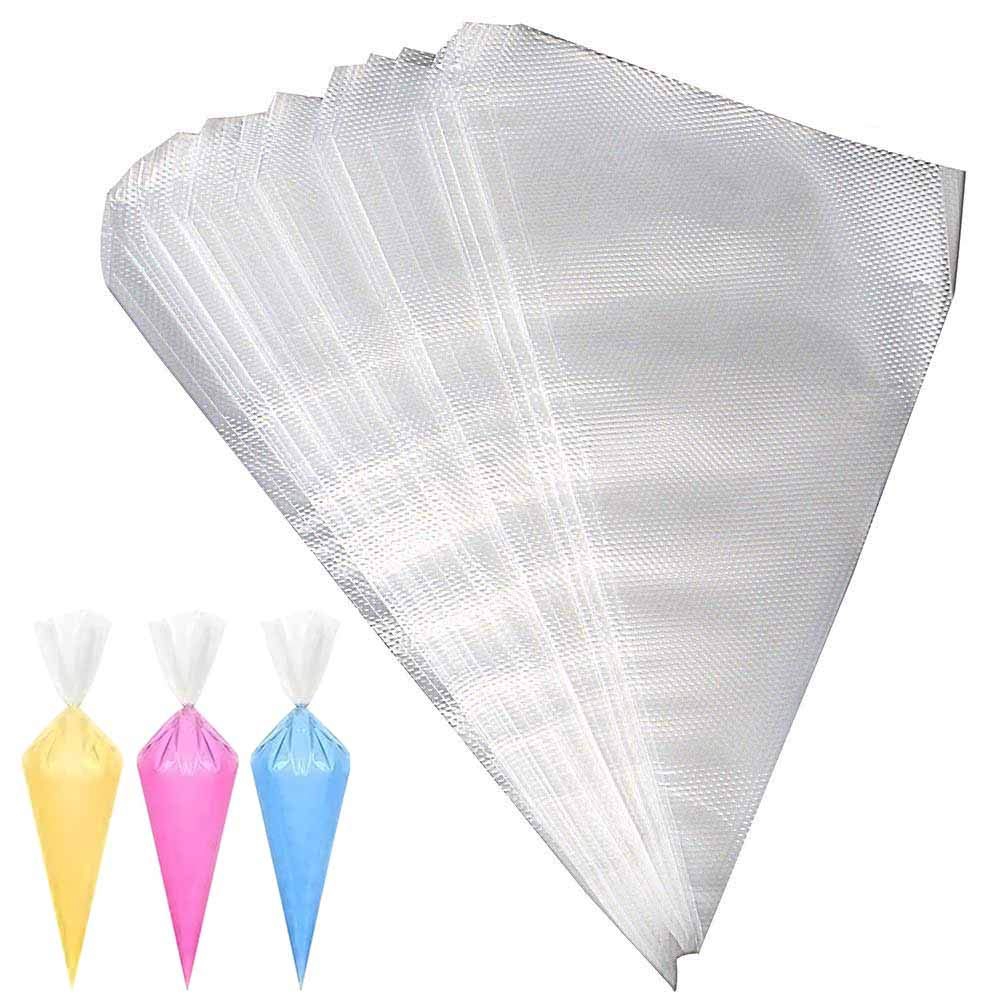 150 Pcs Plastic Disposable Pastry Bag for Cake Dessert Decoration YHmall Piping Icing Bags 