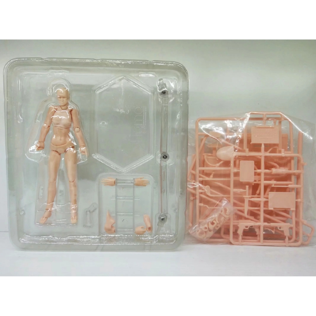KUN 2.0 S.H.Figma Moveable PVC Nude Body DIY Art Figure Doll Action Figure