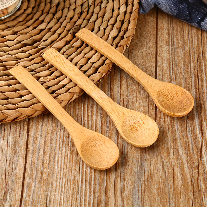 Bamboo Tea Spoon Jam Honey Spoon Coffee Baby Spoon Delicate Condiment