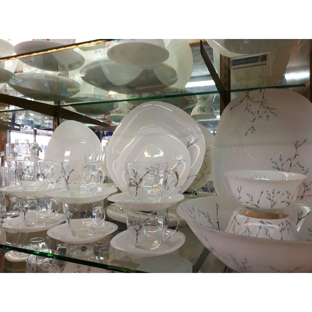 LUMINARC FRANCE DINNER SET 46PCS (All Design) Shopee Malaysia