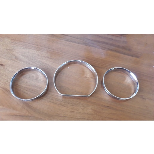 Chrome Speedometer Gauge Dial Ring Instrument Panel Ring fit for ...