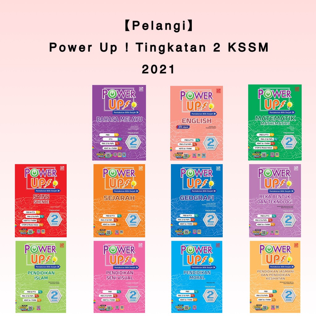 Pelangi Buku Latihan Power Up Tingkatan 2 Kssm 2021 Shopee Malaysia