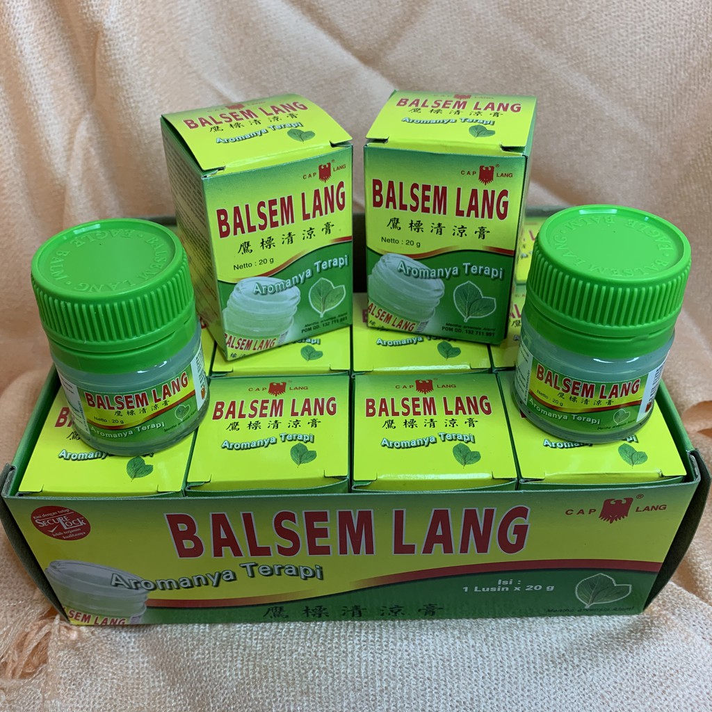 Cap Lang Balsem Lang (20g) | Aroma Terapi [READY STOCK] | Shopee Malaysia