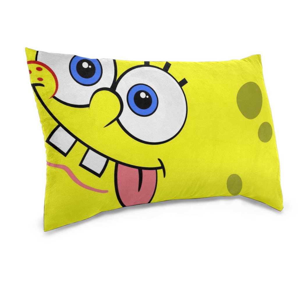 Moonshop Funny Spongebob Squarepants Pillow Case Sofa Cushion