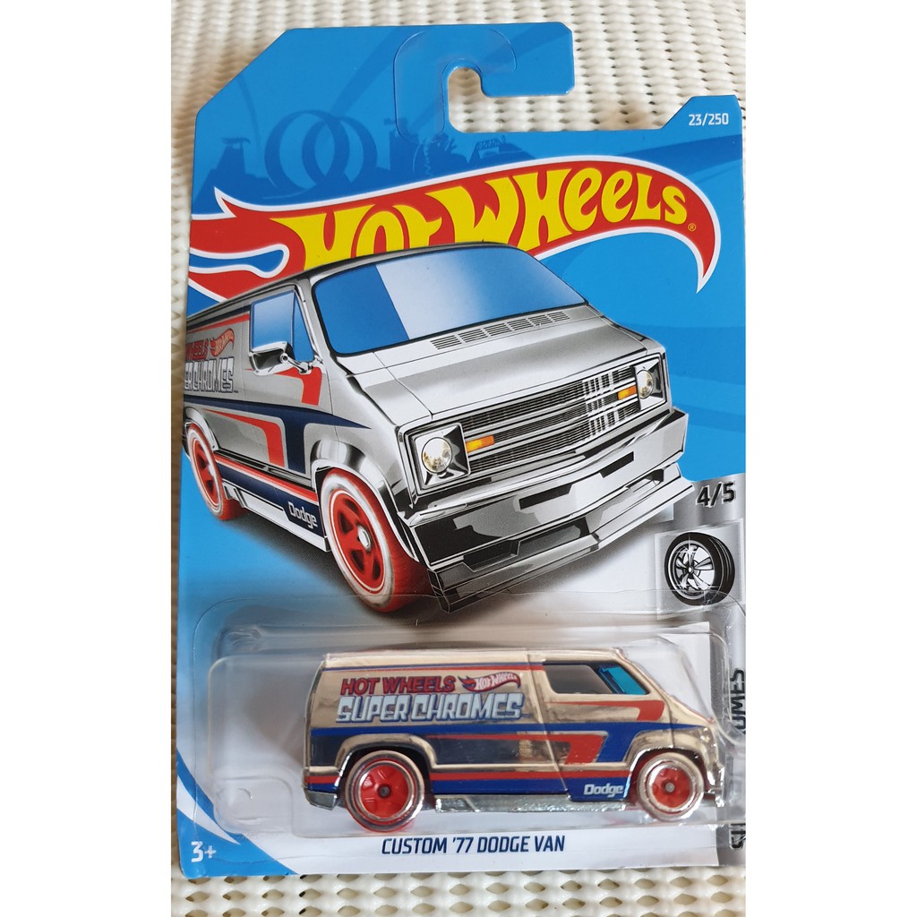 hot wheels custom dodge van