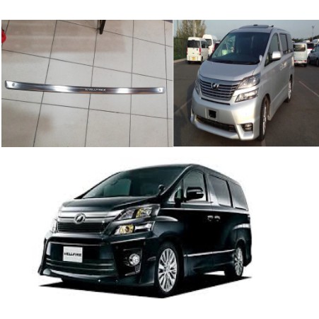 TOYOTA ALPHARD / VELLFIRE ANH 20 2008-2014 REAR TRUNK GARNISH CHROME ...