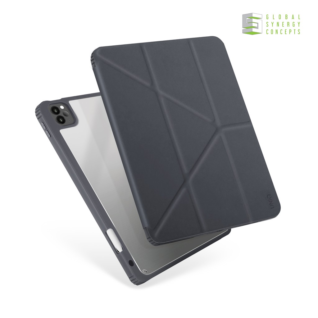 Uniq Moven iPad Pro 12.9 2021 Antimicrobial Case - Grey (12.9)