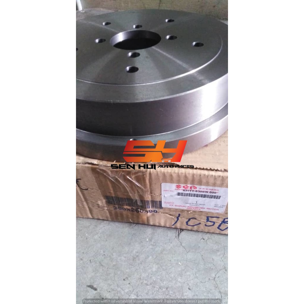 SUZUKI Jimny Rear Brake Drum 4351183003L000 Genuine Part Shopee Malaysia