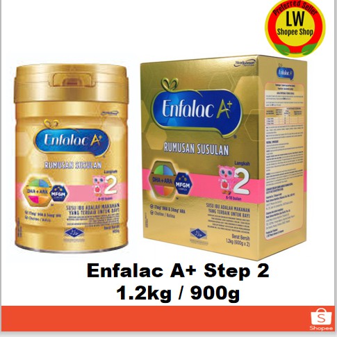 Enfalac A Step 2 1 2kg 900g Exp02 2022 Shopee Malaysia