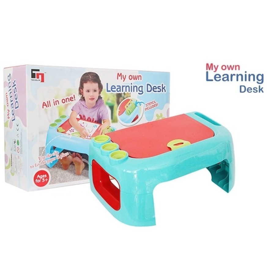Learning Desk All In One Children Kids Learning Table Shopee