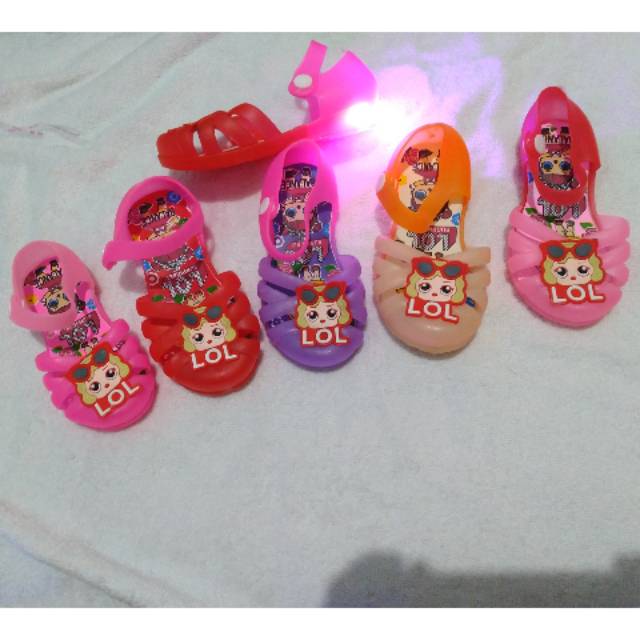 lol jelly shoes