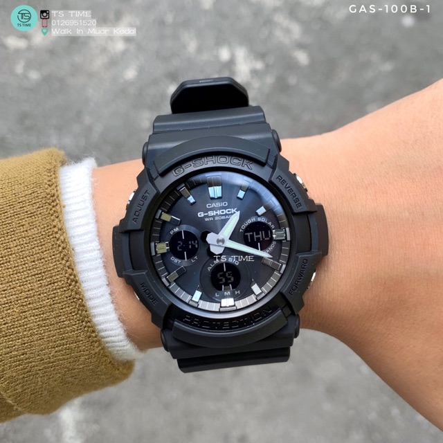 g shock gas 100b 1a