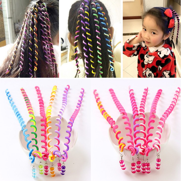 Kids Braid Hair Ornaments Weaving Ring Hair Removal Tool Headwea