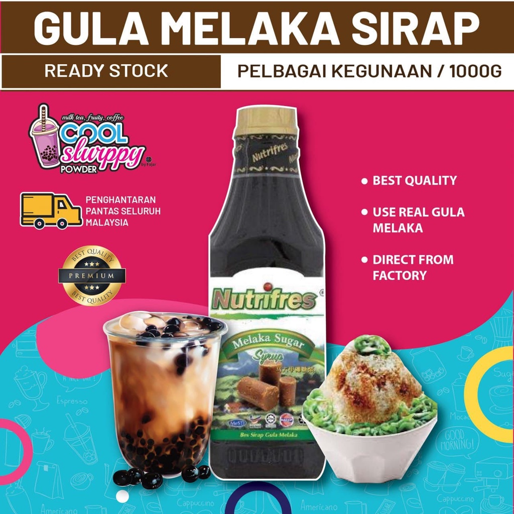 Nutrifres Gula Melaka Sirup / Palm Sugar Syrup 1000G Shopee Malaysia