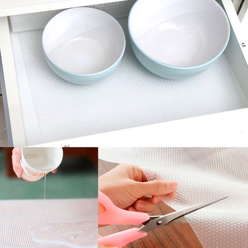 Clear Drawer Liner Eva Kitchen Cupboard Mat Cabinet Table