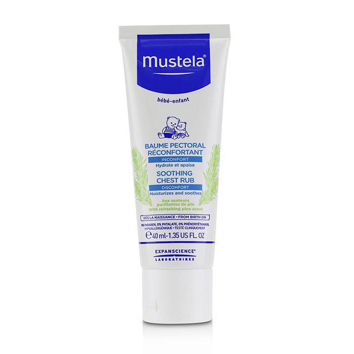 MUSTELA - Soothing Chest Rub - Moisturizes & Soothes | Shopee Malaysia