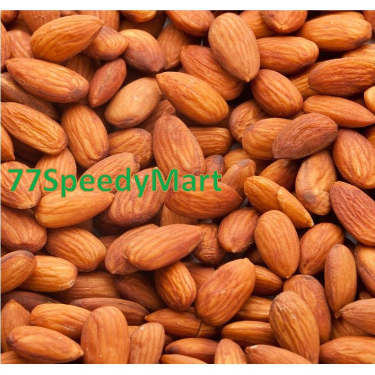1kg Roasted Unsalted Almond Nut Kacang Badam Usa Freshly Roast