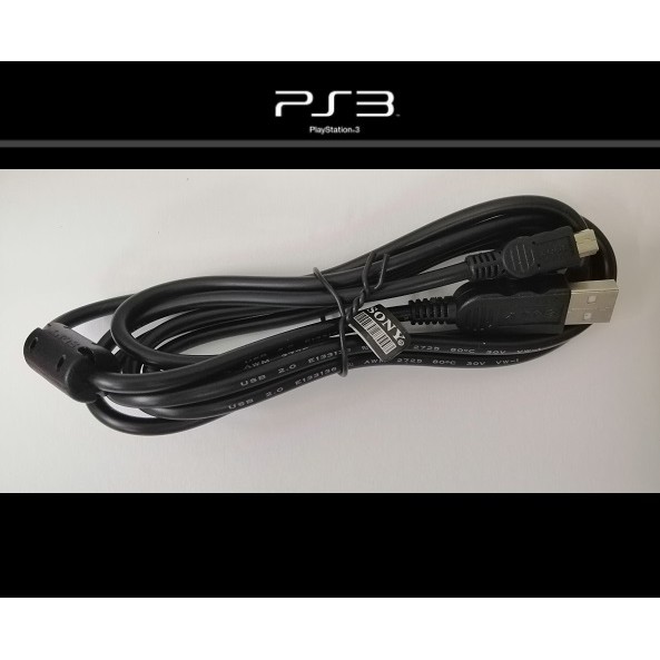 Sony Playstation PS3 controller USB charging wire cable 1.8m (OEM