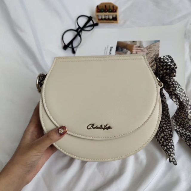 charles and keith saddle bag