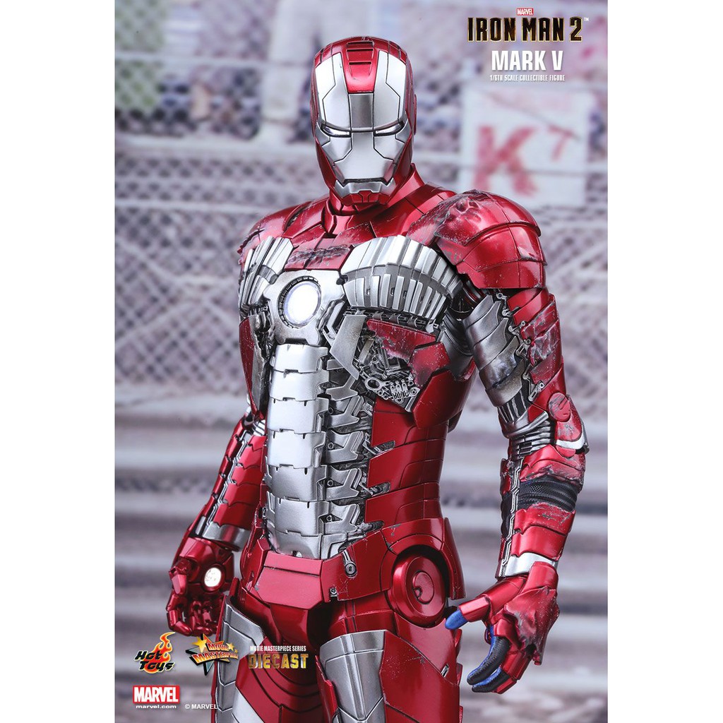 Hot Toys Iron Man Mark 5 Mark V 1/6th 