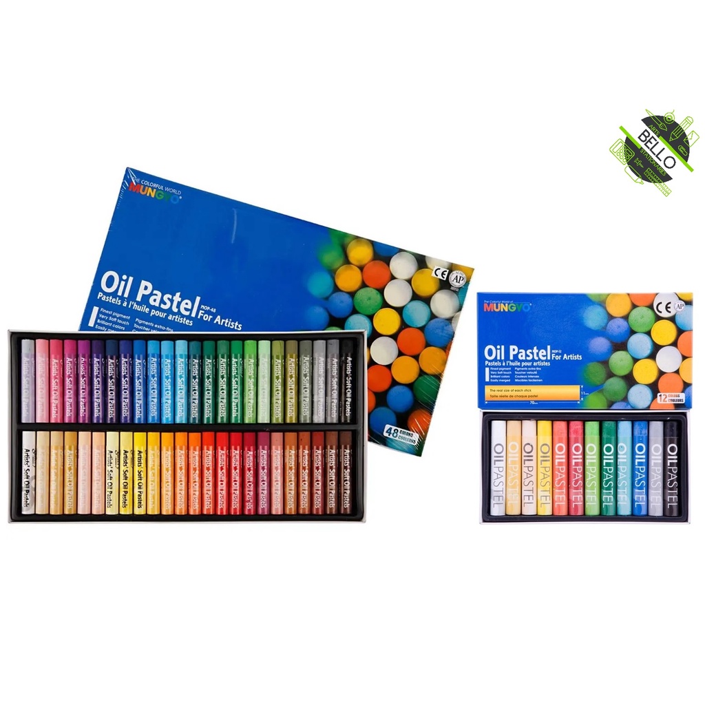 Mungyo Artist Oil Pastel Set Of 12 / 48 Colour Shopee Malaysia