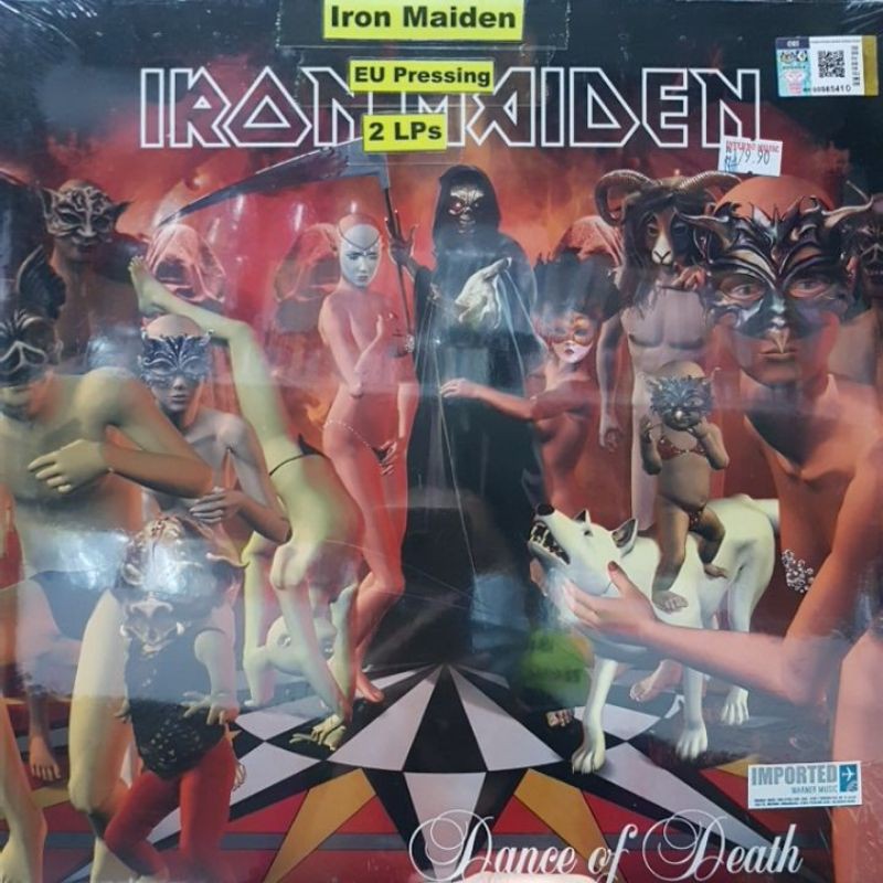 Iron Maiden Dance Of Death 2lps Shopee Malaysia