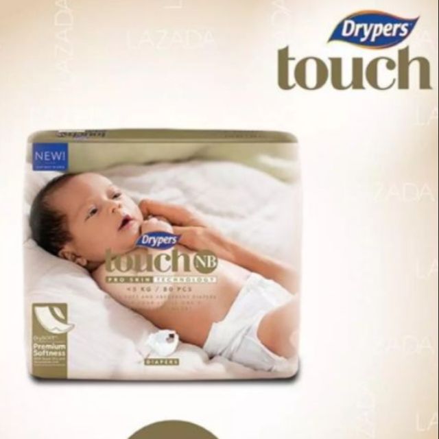 drypers touch newborn