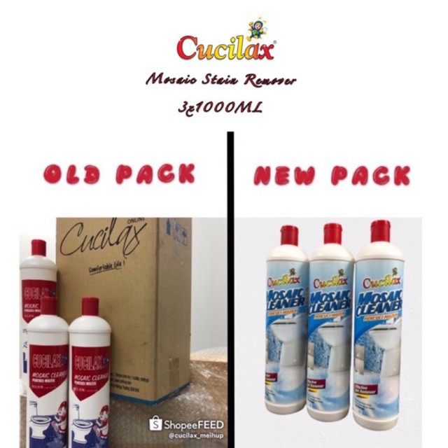 Buy Ready Stock Cucilax Mosaic Cleaner Pencuci Mozek Pencuci Tandas Asid Tiles 洁厕灵 3x1000ml Seetracker Malaysia