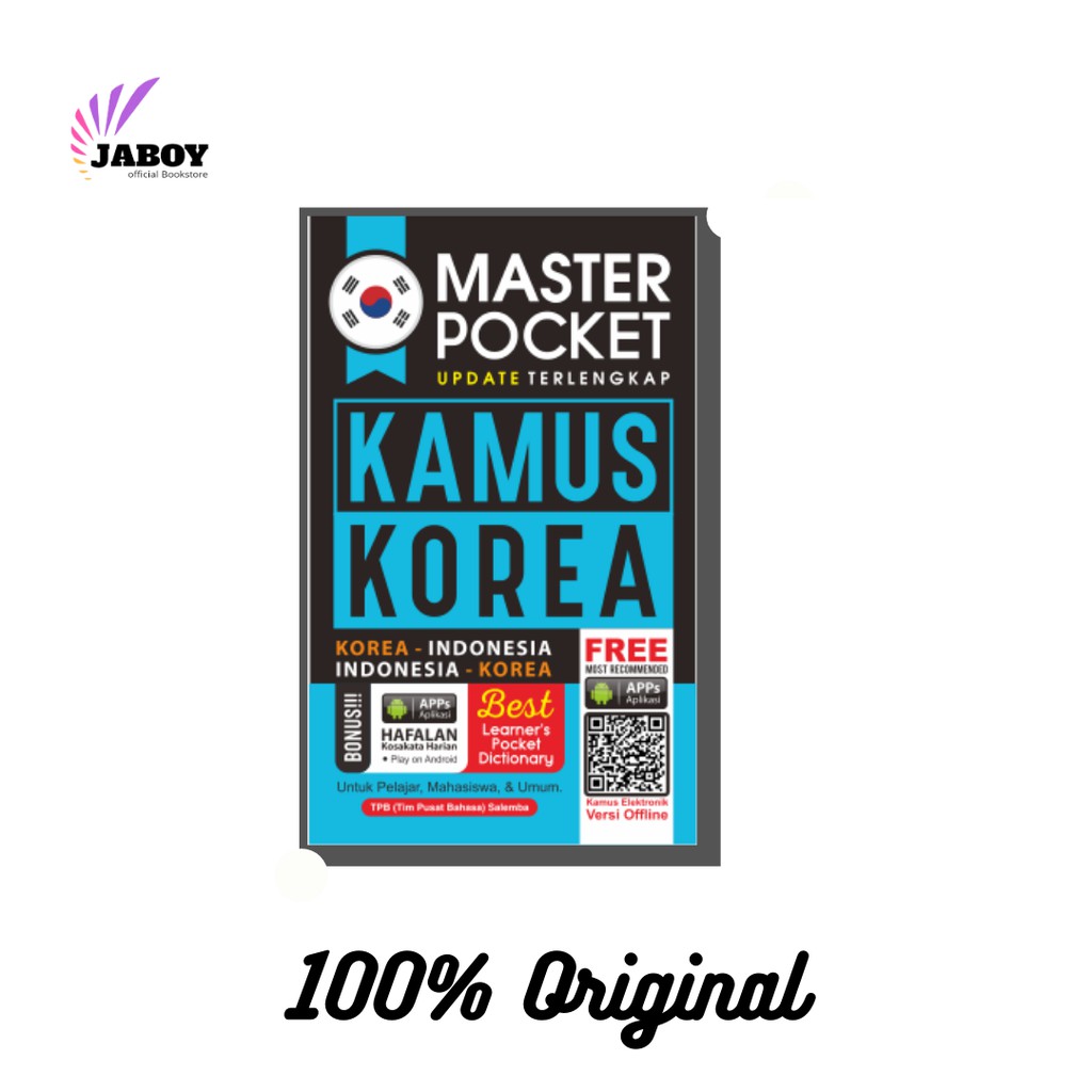 Master Pocket Update Complete Korean Dictionary Indonesia Shopee Malaysia