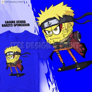 Naruto Spongebob Tshirt Viral Boy Tshirt Anime T Shirt Kids Baju Kemeja  Budak Girl Clothing Fashion Dress Women Shirts | Shopee Malaysia