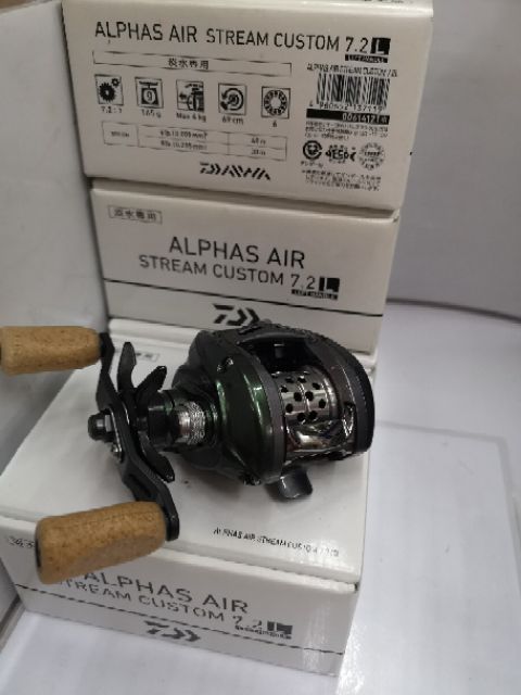 DAIWA ALPHAS AIR STREAM CUSTOM 7.2L FISHING REEL | Shopee Malaysia