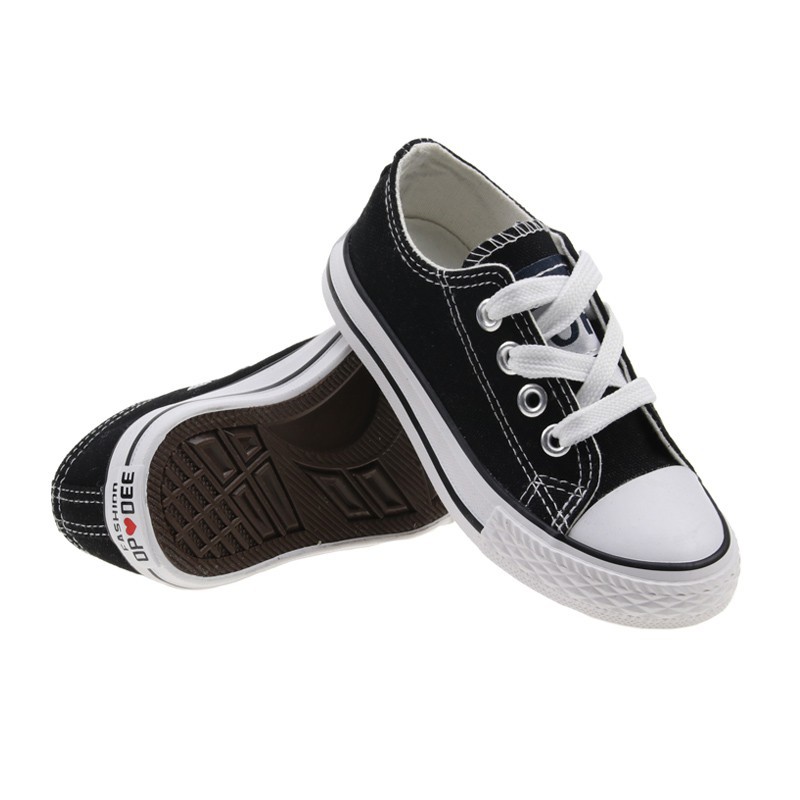 childrens white canvas shoes