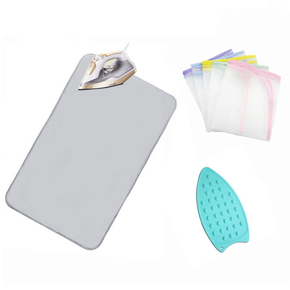 Ironing Blanket Portable Ironing Mat With Silicone Pad Press