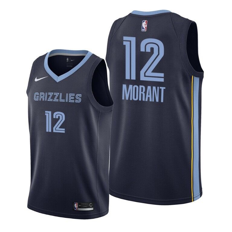 Camisa Basquete Memphis Grizzlies Ja Morant 12 Loja Do Prado ...