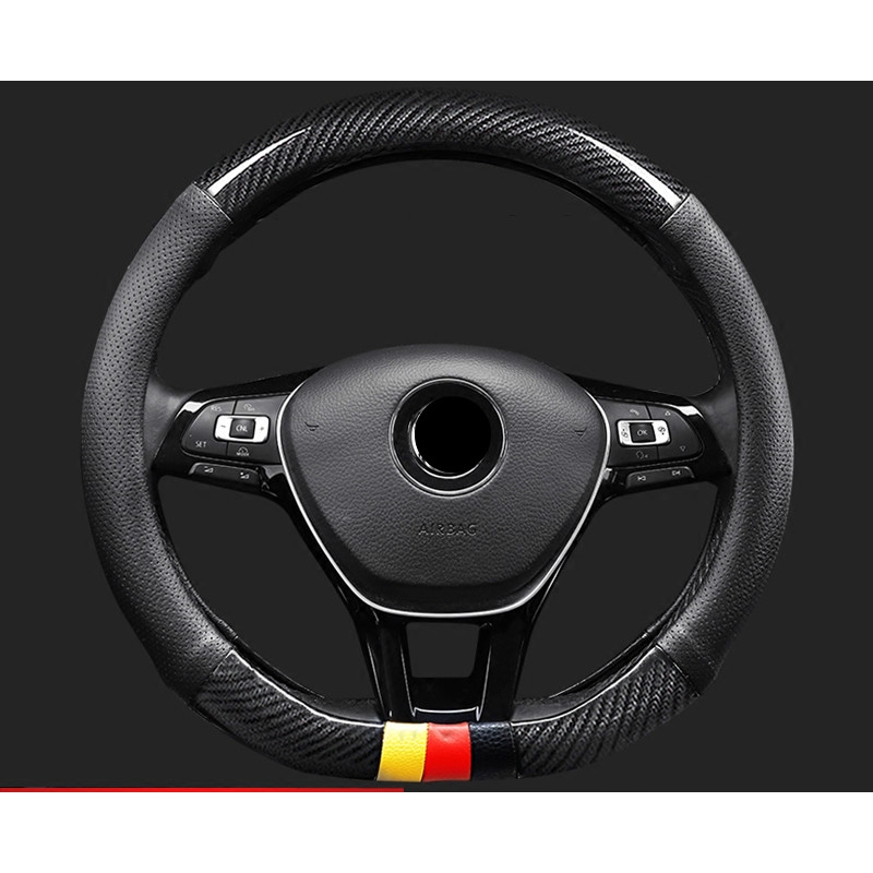 d shape steering wheel cover