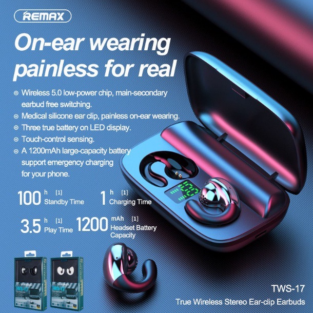 [Local Seller] TWS-17 True Wireless Stereo Headphone 5.0 Bluetooth