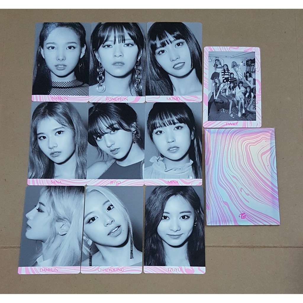 Twice Fancy You Preorder Gift Card Photocard Set 10p Official C Ver Shopee Malaysia